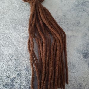 100% Human Hair Dreadlock Extensions.